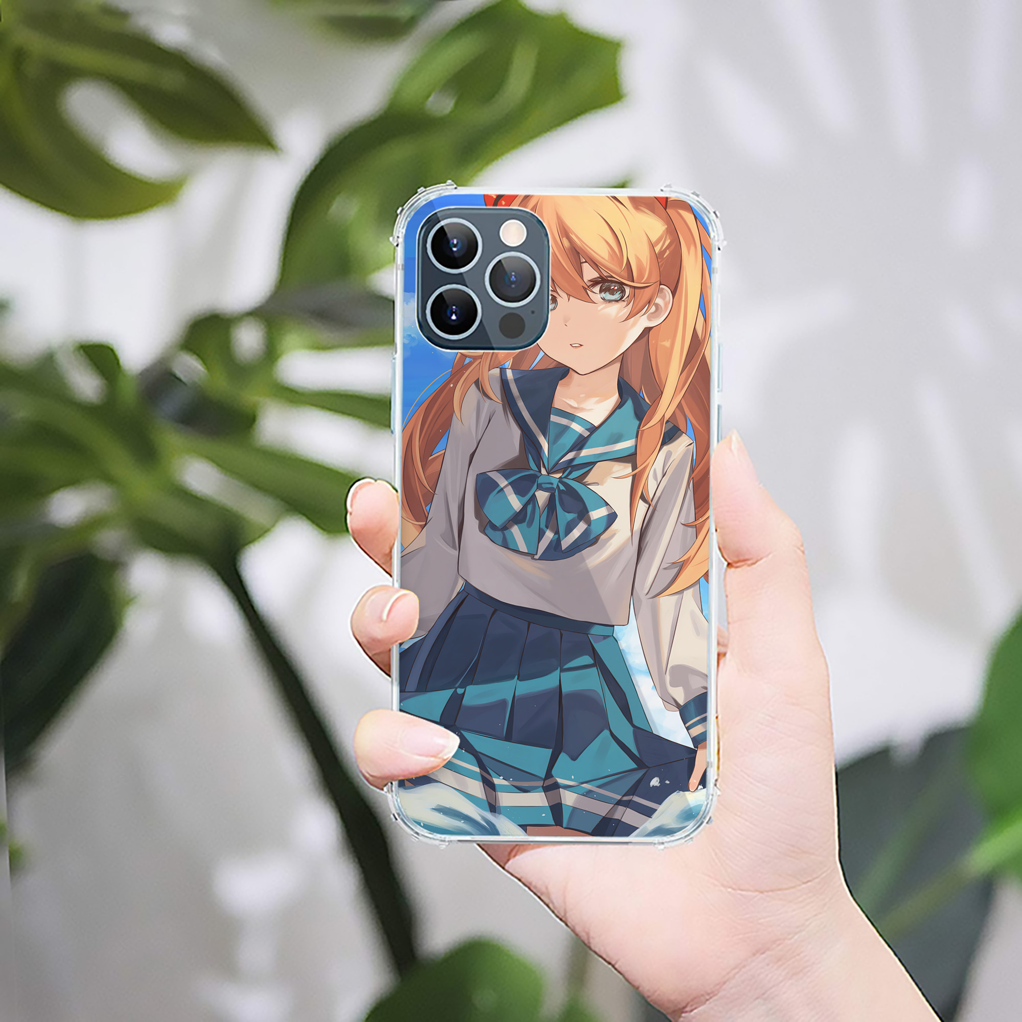 （画像用） EVA 新世紀エヴァンゲリオン 【iPhone 12シリーズ対応】透明スマホケース（クリアソフトケース）